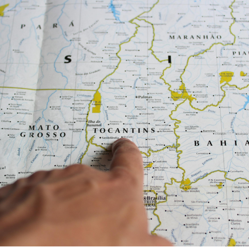 mapa do perito